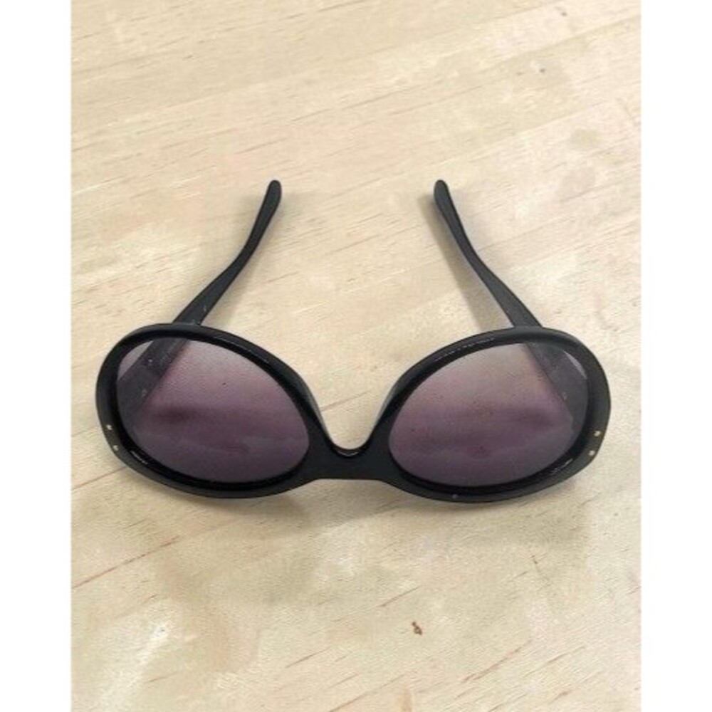 Foster Grant Cat Eye Sunglasses Black Frame Gradient Lenses Womens SR0518